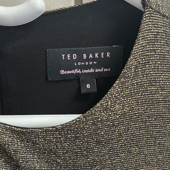 Ted Baker London dress gold - Picture 4 of 5